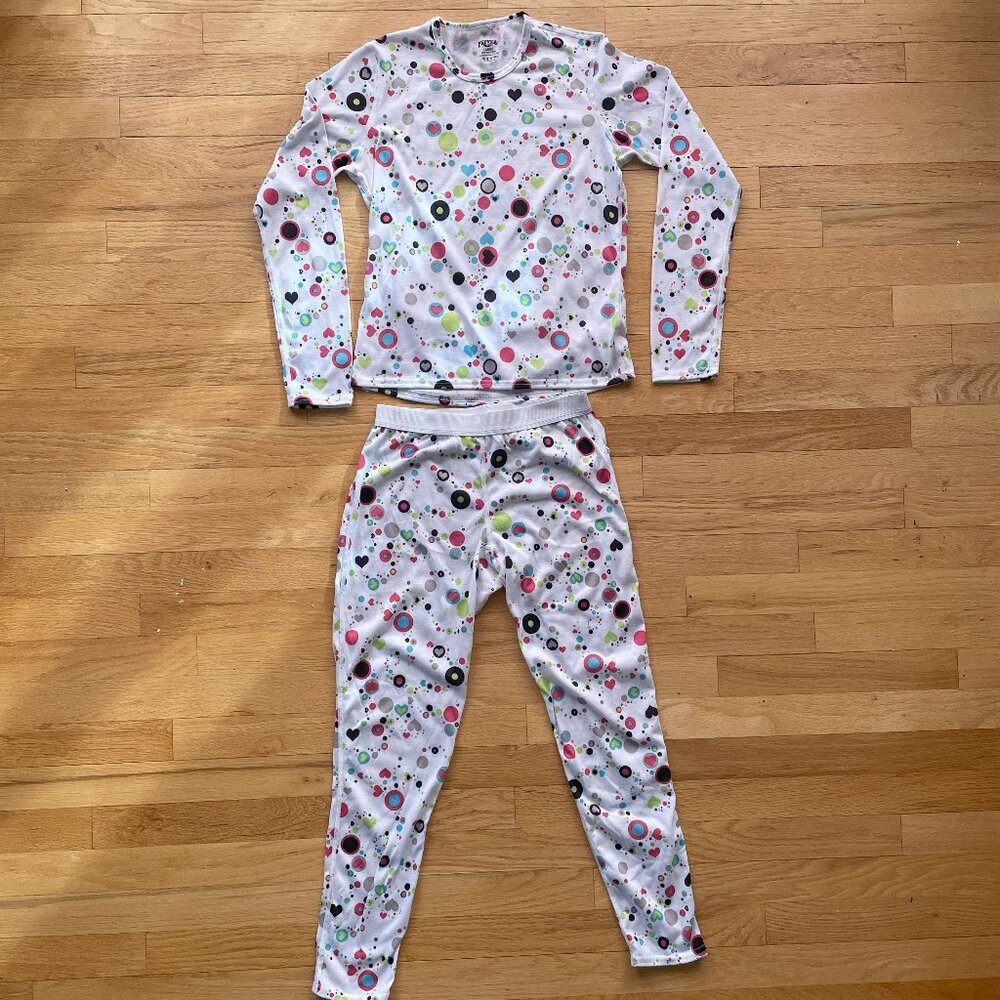 Hot Chillys Pepper Skins base layer set, kids size L